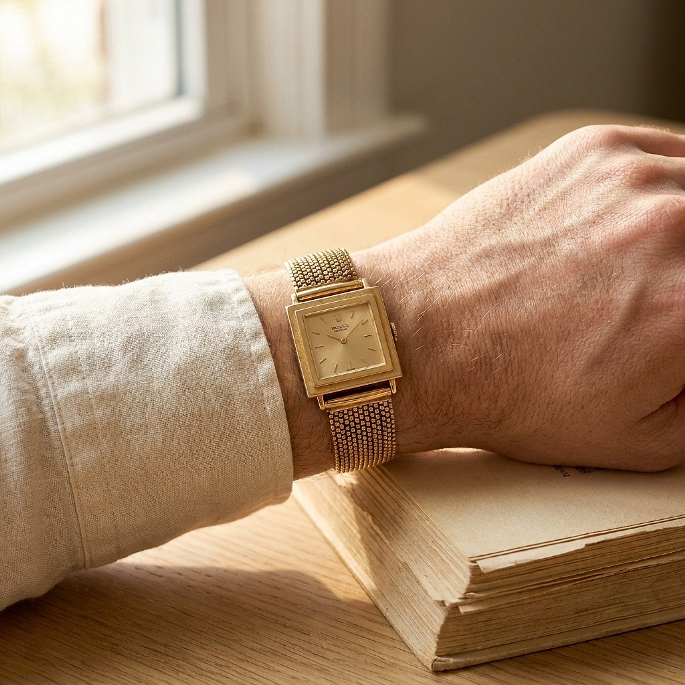 14K Yellow Gold Rolex Wristwatch, ca. 1960s