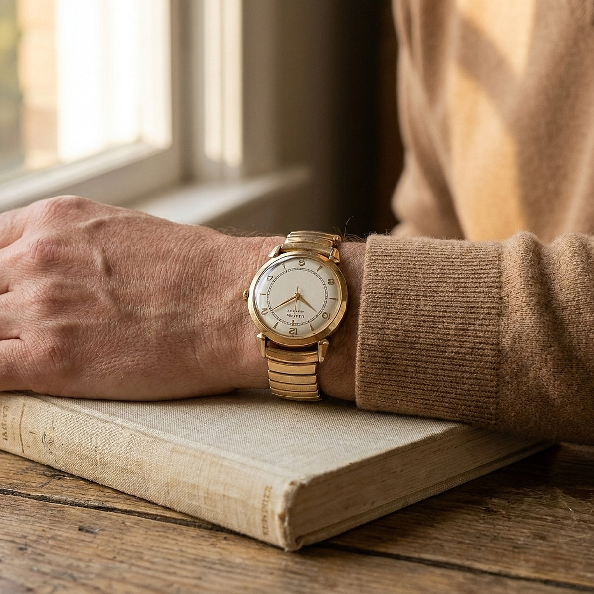 Illinois 10K Gold-Filled Debonair Model A Wrist Watch