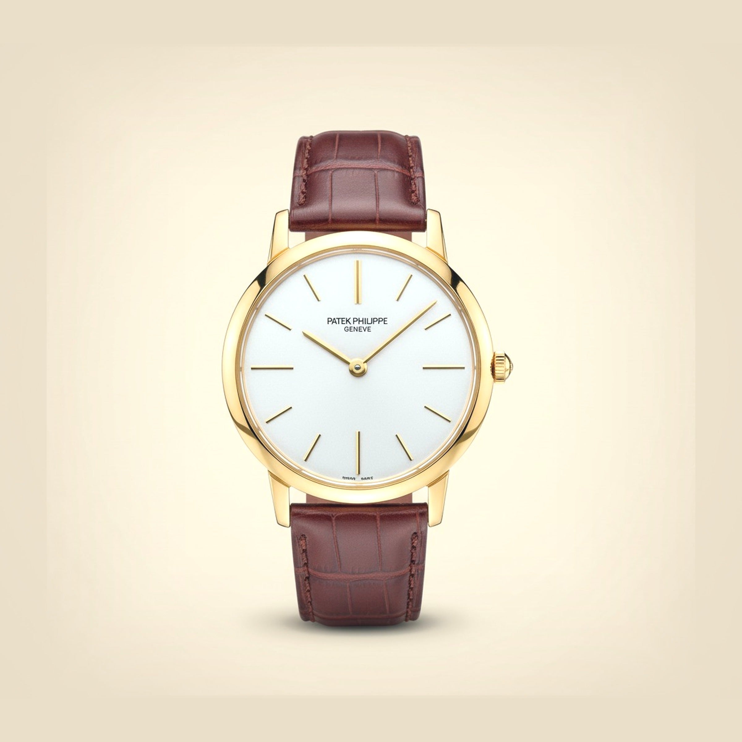 Patek-Philippe 18k Yellow Gold Calatrava 2593 Watch