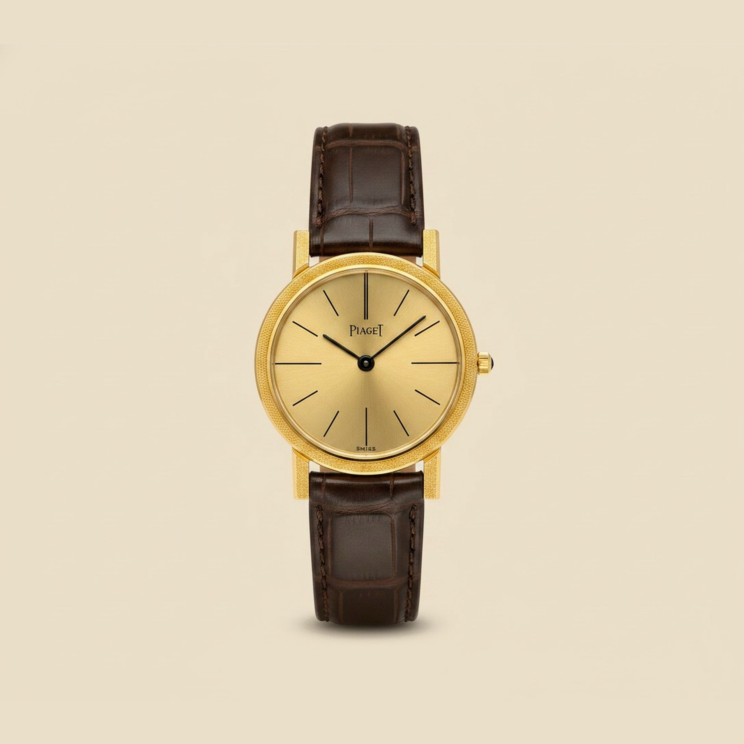Piaget 18k Yellow Gold Mechanical Wrist Watch