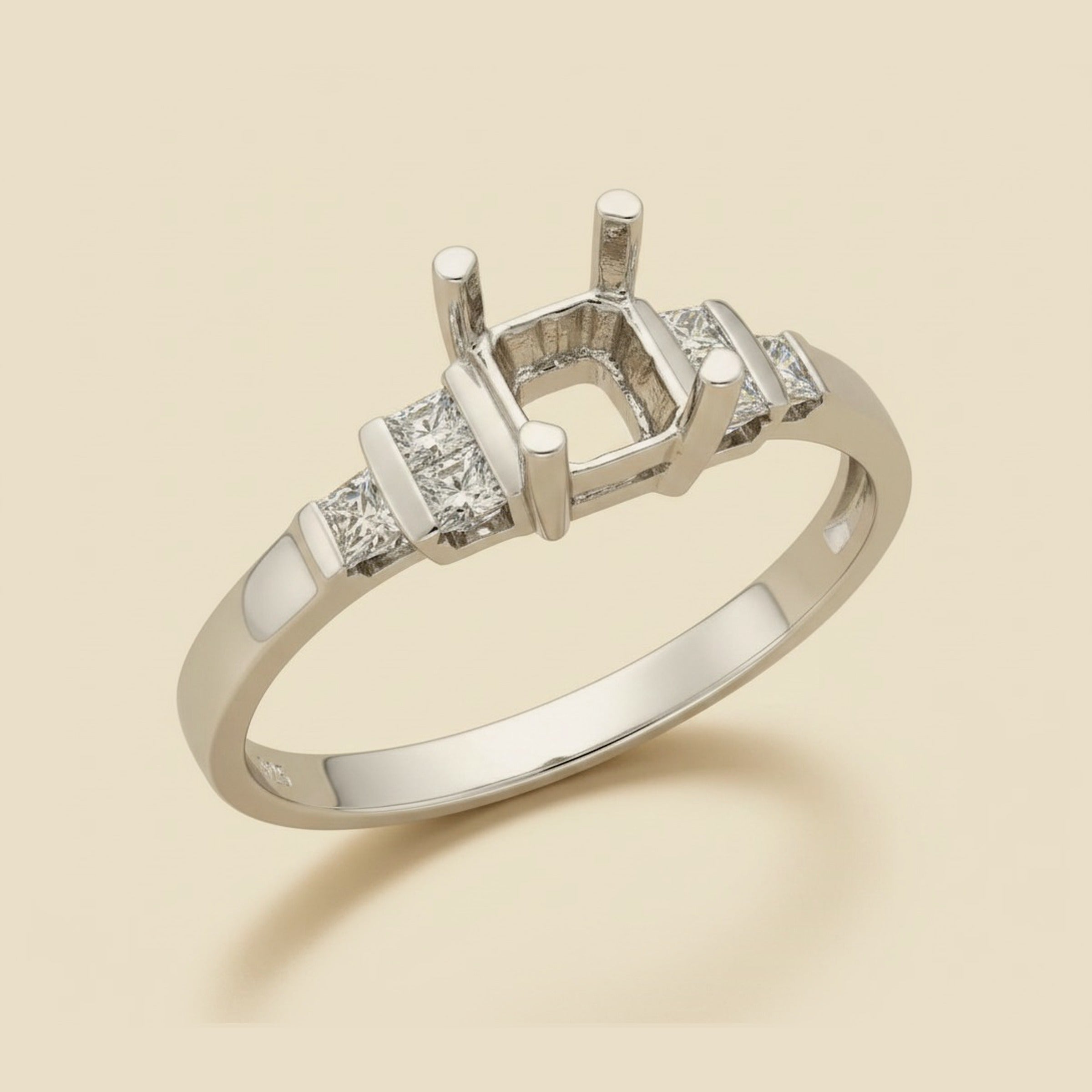 Platinum Diamond Setting