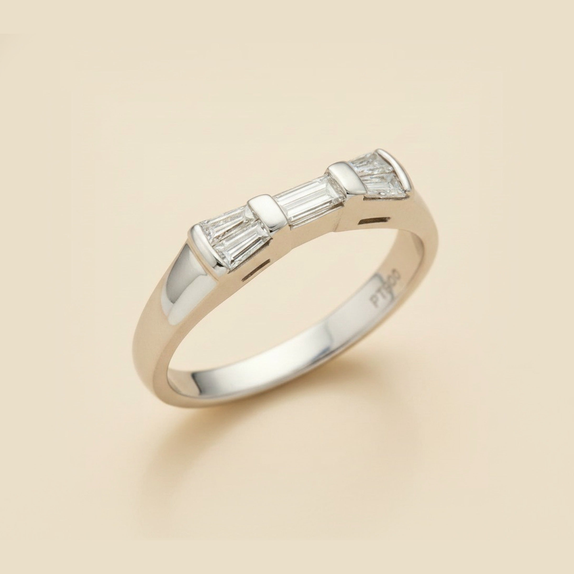 Platinum Diamond Wedding Band
