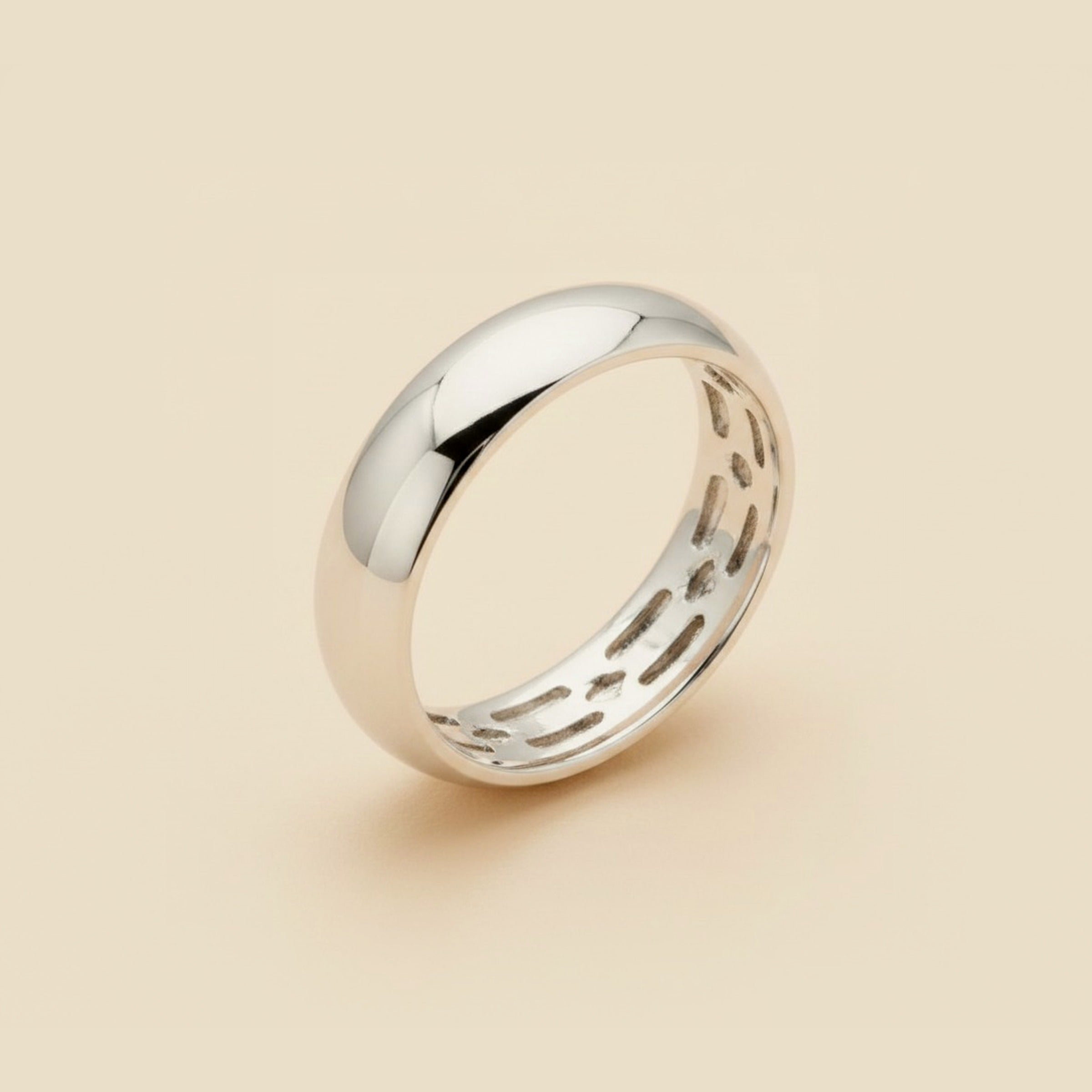 Platinum Wedding Band - 5mm Comfort Fit