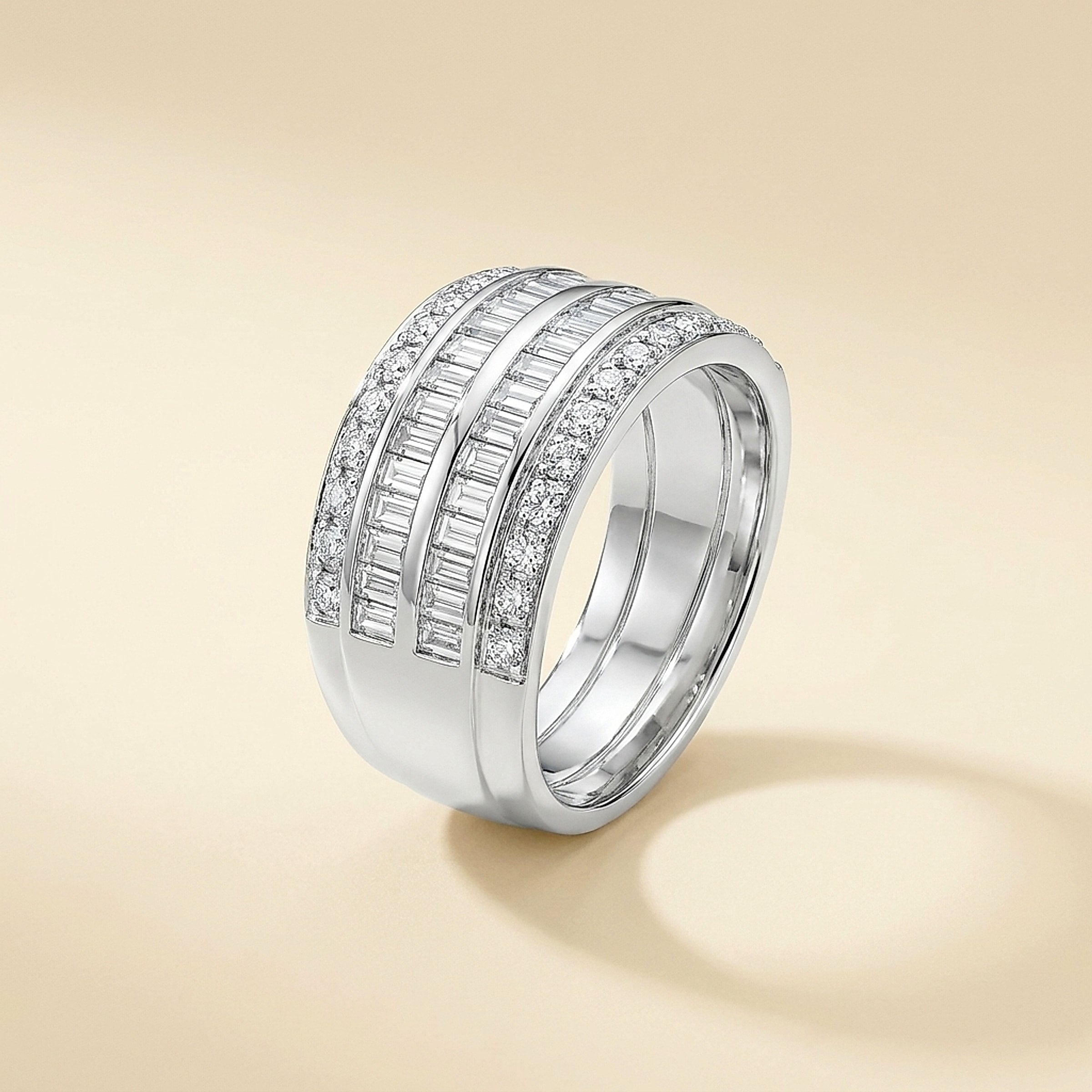 Platinum Diamond Wedding Band/Ring