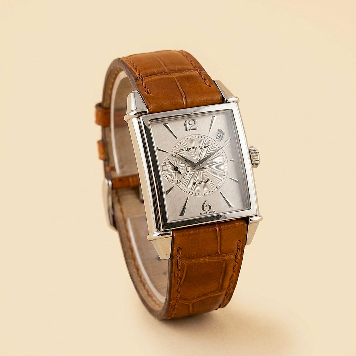 Girard-Perregaux Vintage 1945 Stainless Steel Automatic Wristwatch