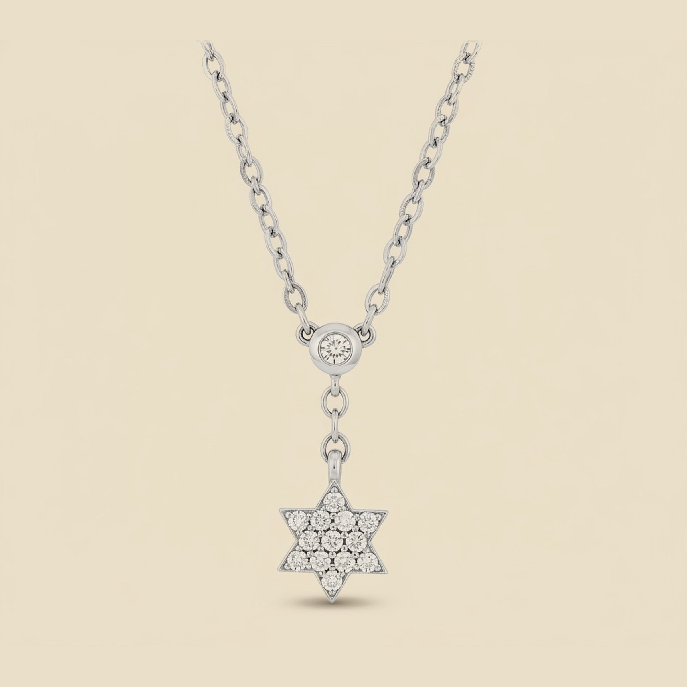 Star of David Diamond Pendant Necklace – Empire Diamond