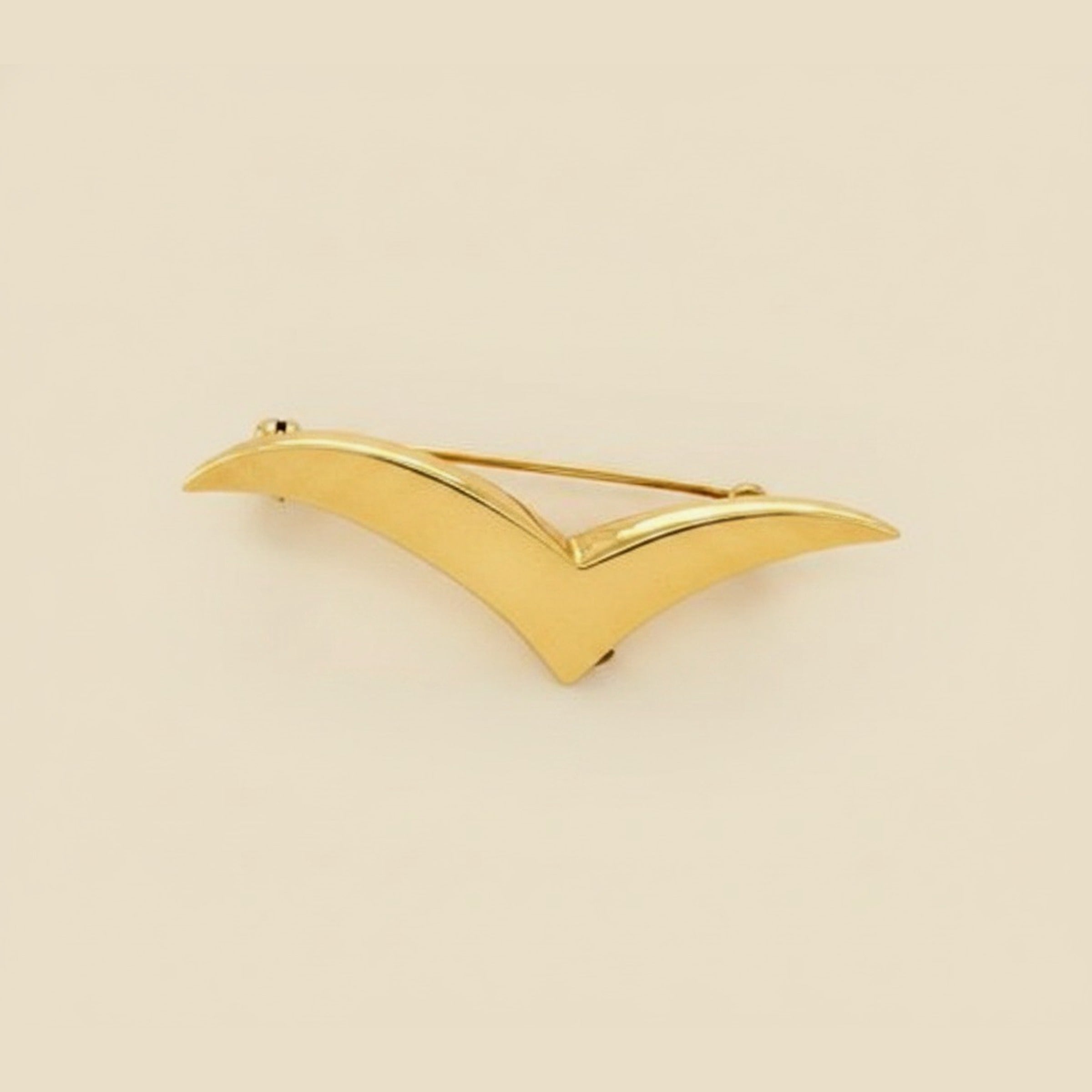 Tiffany & Co. 18k Yellow Gold Flying Seagull Pin