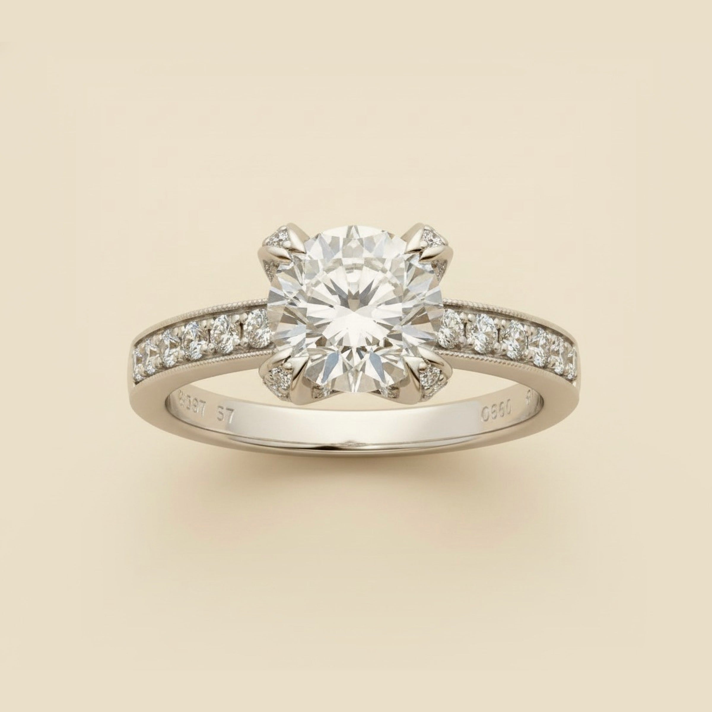 Tiffany & Co. Platinum Diamond Ring