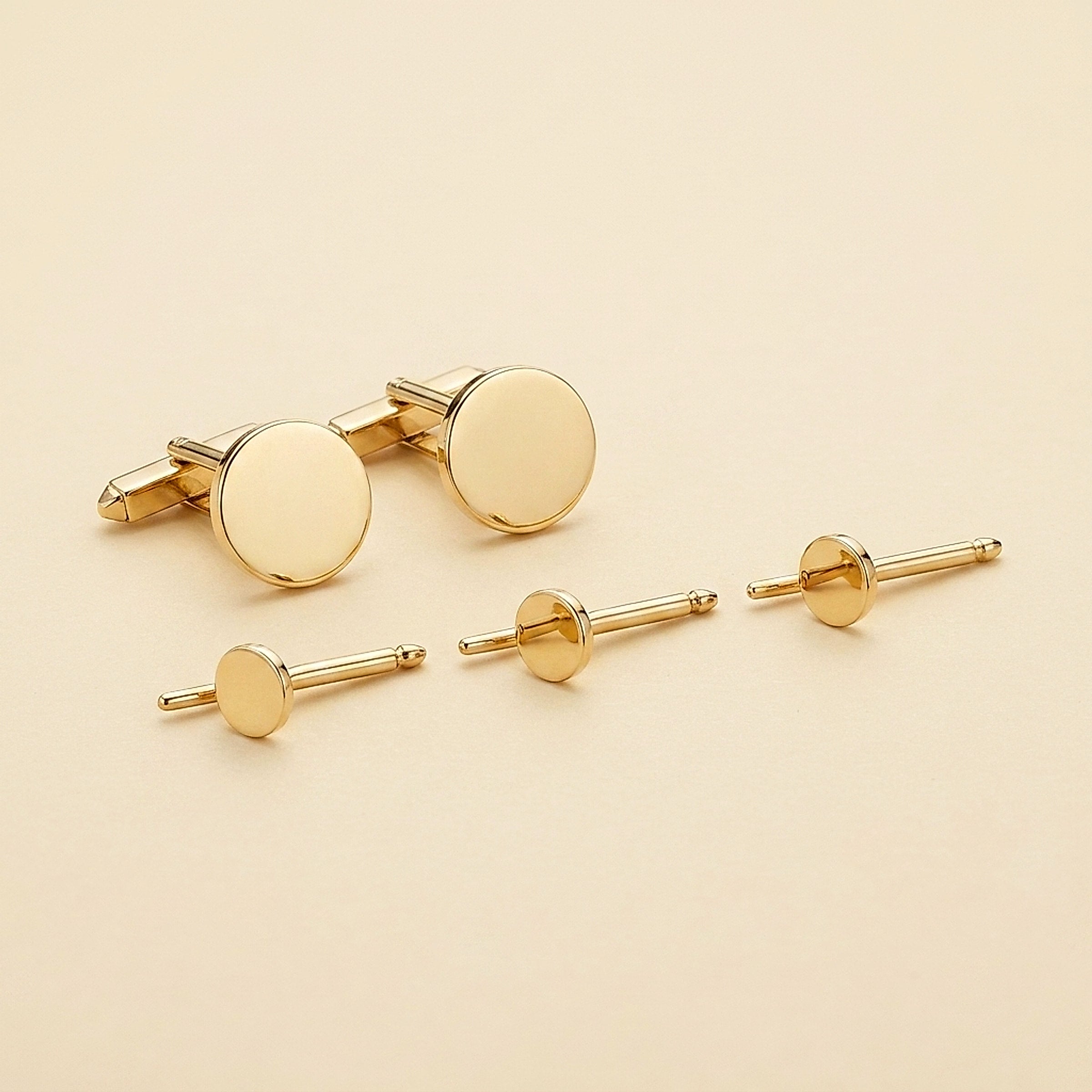 Cartier Yellow Gold Men's Dress Set