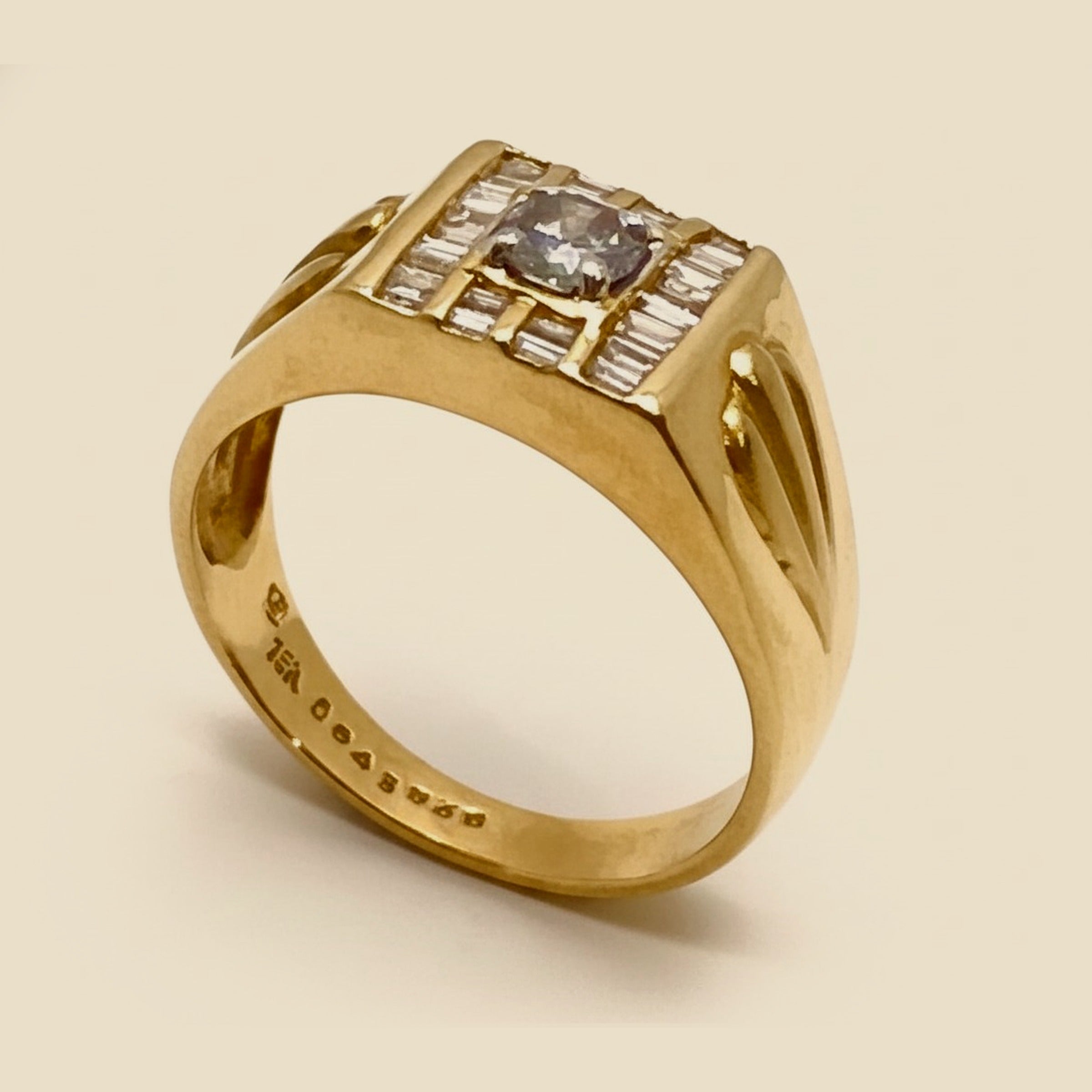 Yellow Gold Diamond Ring – Empire Diamond